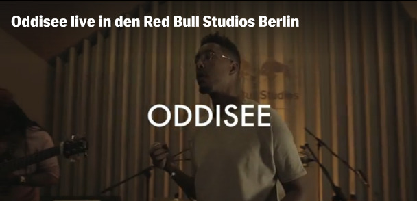 Oddisee live in den Red Bull Studios Berlin